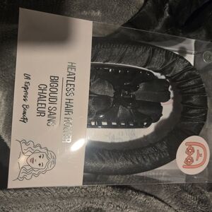 Black Heatless Hair Roller